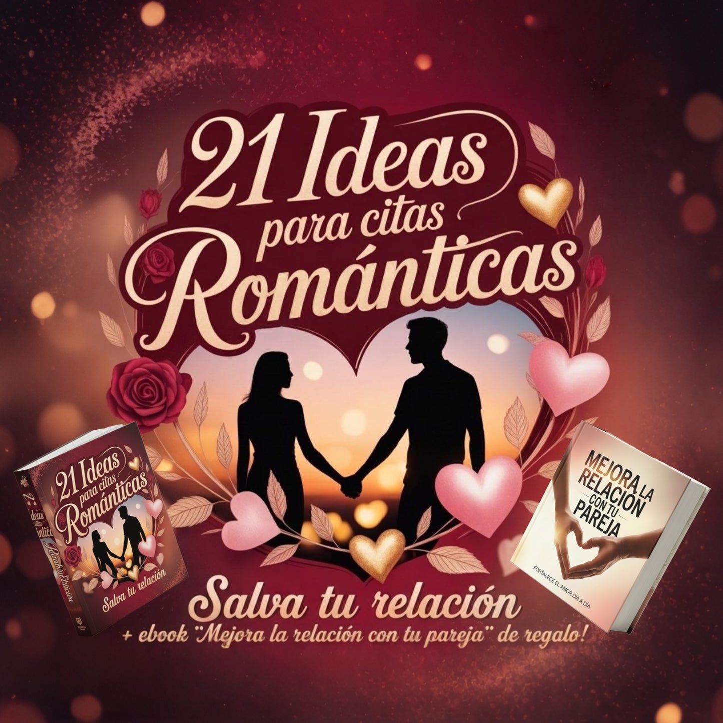 ¨21 ideas de citas románticas¨+ 3 bonos: Salva tu pareja en 7 días!